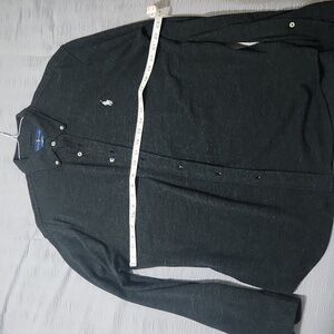 Ralph Lauren feather weight mesh charcoal gray large